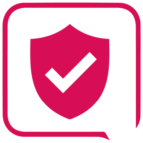 A safety icon.