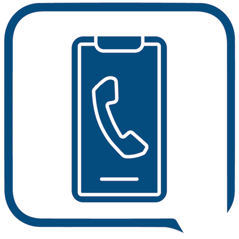 A phone icon.